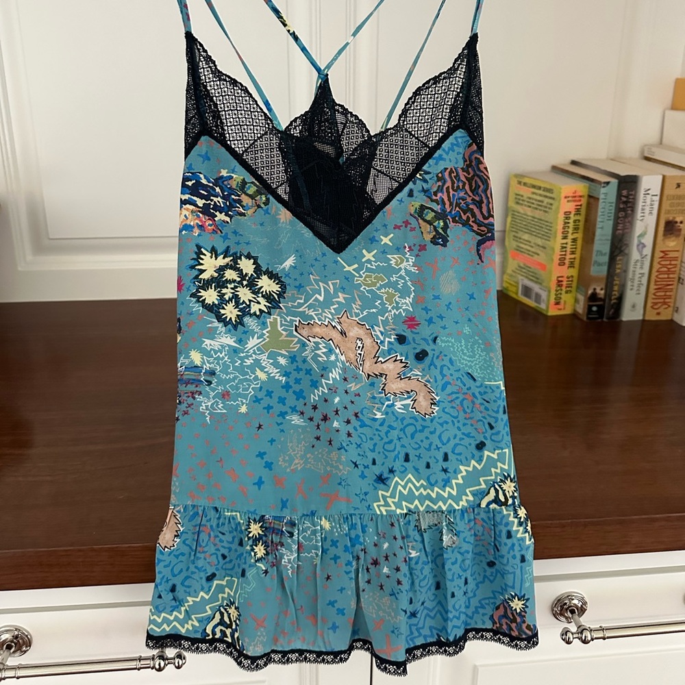 ZADIG & VOLTAIRE blue blouse